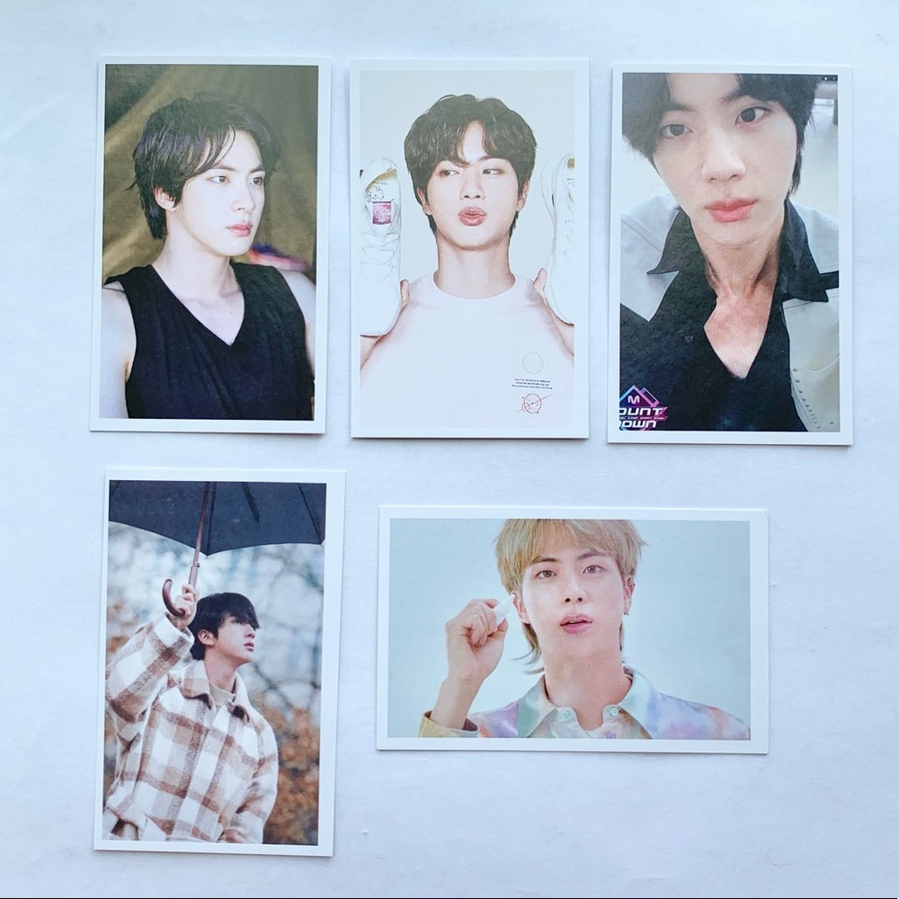 Jin Kim Seok-jin BTS Bangtan Boys Photocards Lot